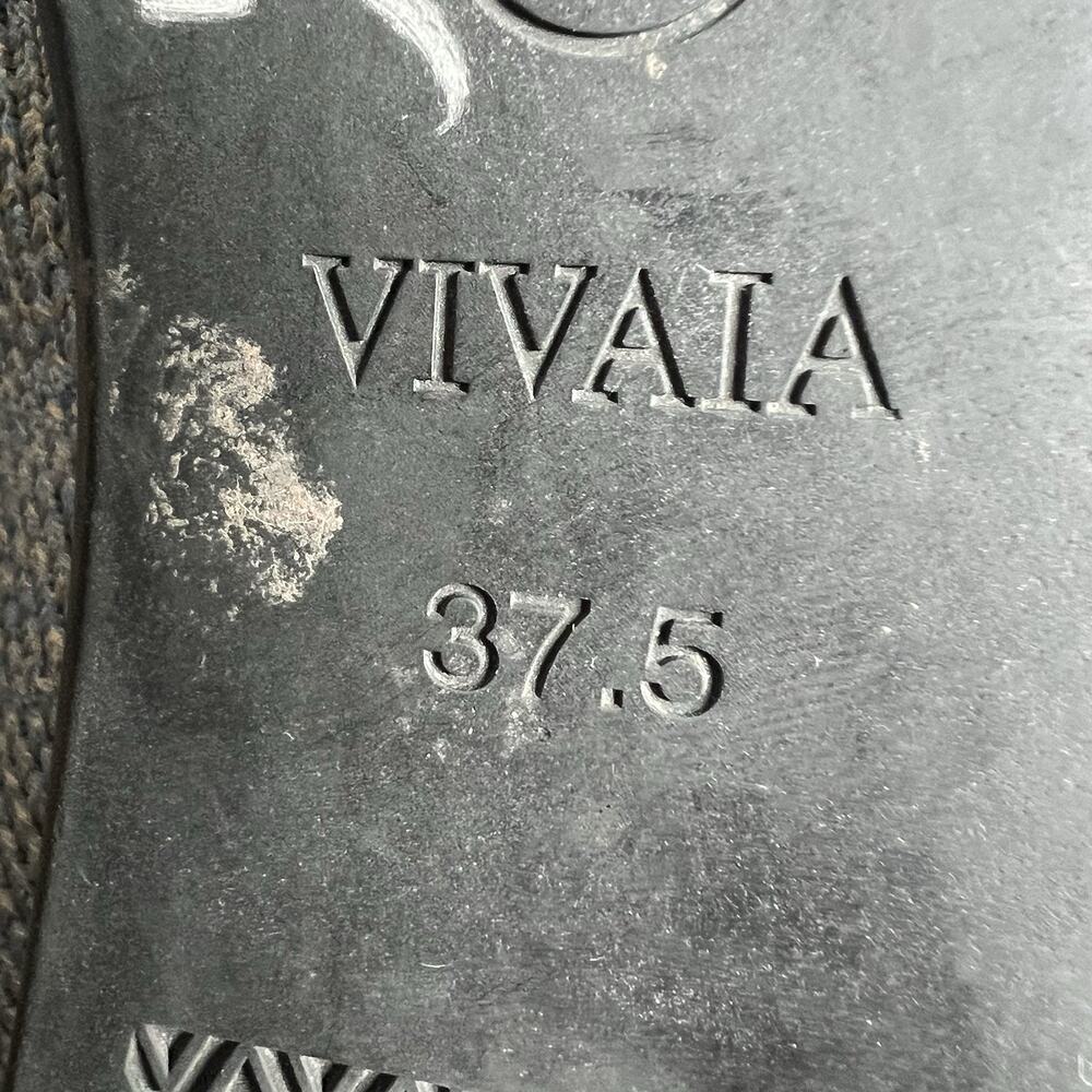 Vivaia Vienna Pointed Toe Knit Ballet Flats Size 37.5 US 7 Light Blue - Picture 9 of 9